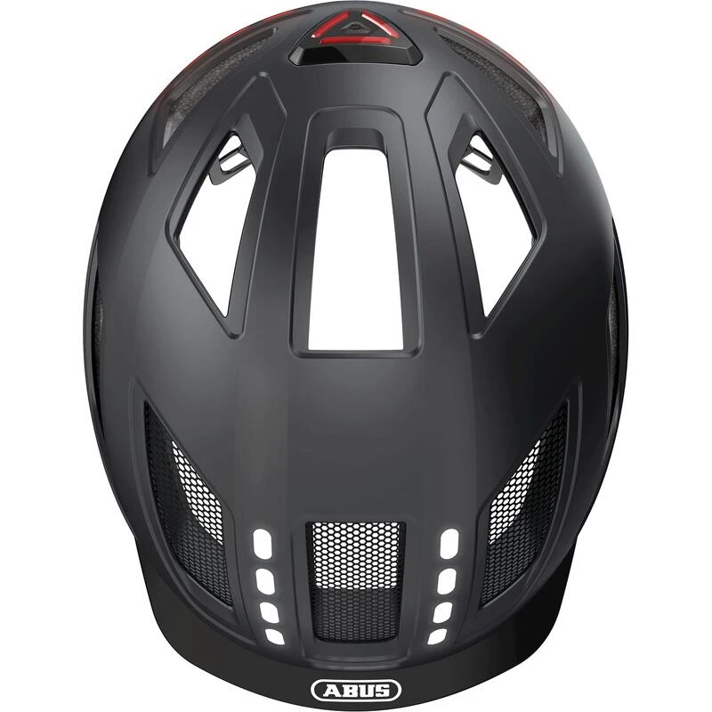 ABUS Casque De Vélo "Hyban 2.0 LED" Noir – Image 4