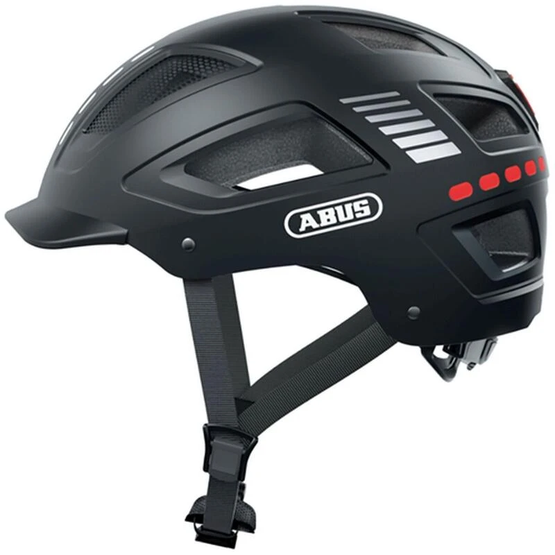 ABUS Casque De Vélo "Hyban 2.0 LED" Noir