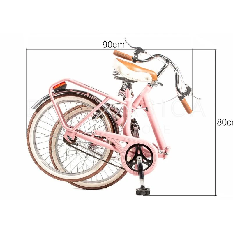 Capri Bambina Rose Vélo De Ville Pliable – Image 3