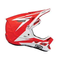 100% Casque De Vélo Adulte Composite DH D'avion Blanc
