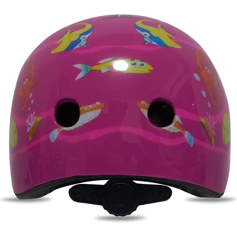 Casque De Vélo Enfant Fille - Taille 48/55 Cm - Rose – Image 2