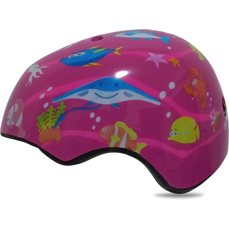 Casque De Vélo Enfant Fille - Taille 48/55 Cm - Rose – Image 4