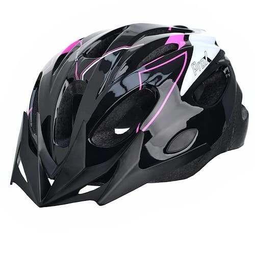 Casque De Vélo Femme Adulte - Rose Noir – Image 2