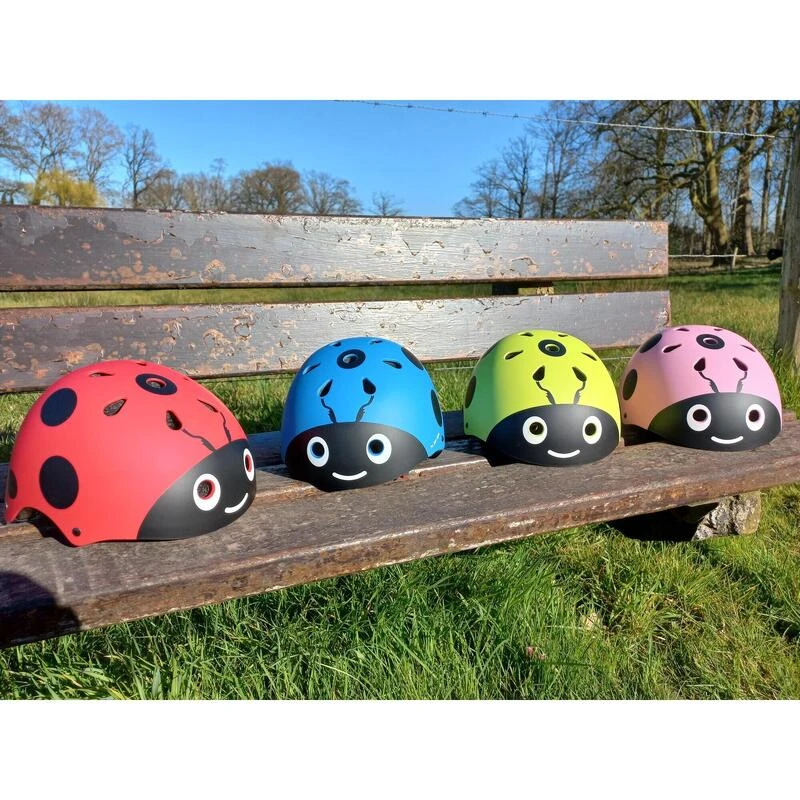 Casque De Vélo Pour Enfant - Rouge- Petit – Image 6