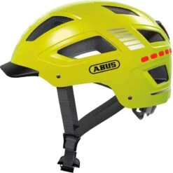 Abus Casque Hyban 2.0 Led Signal Jaune Xl 58-63 Cm