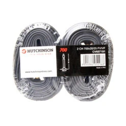 CHAMBRE A AIR VELO 700 X 20-25 HUTCHINSON VALVE PRESTA 48mm (VENDU PAR LOT DE 2)
