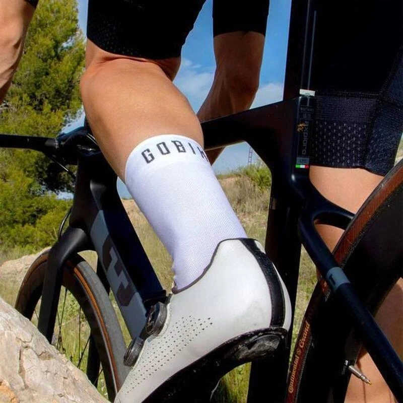 GOBIK Chaussettes Vélo Pure White – Image 4