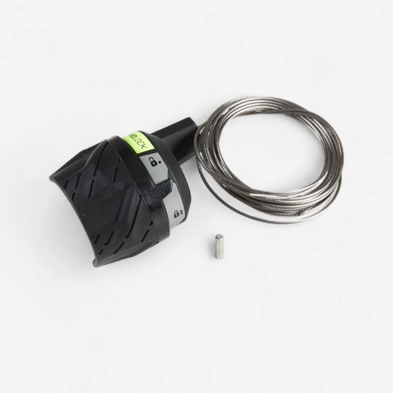 Rockrider COMBOLOCK 2 POSITIONS - 2 CÂBLES DE TIRAGE 18MM VERSION 2