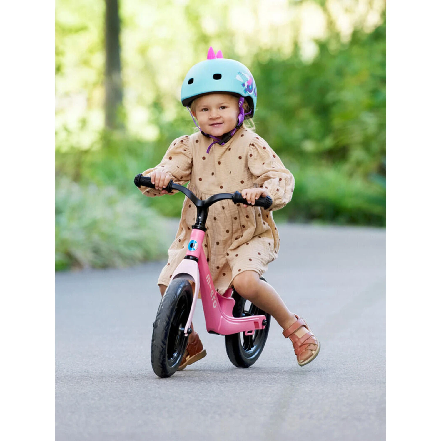 Draisienne Micro Balance Bike Lite Rose Pâle – Image 6