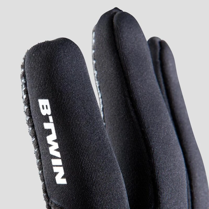 GANTS DE VELO 500 MI-SAISON NOIR – Image 7