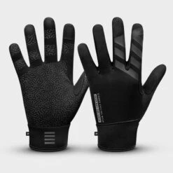 Gants Vélo D'hiver Cyclisme Homme Et Femme Vestkapp Noir