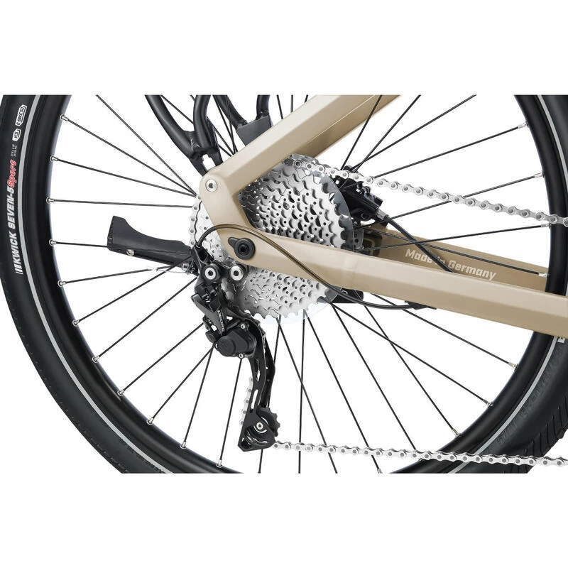 HEPHA E-bike Trekking 7 Ultra 708Wh Batterie Vélo électrique Lowstep Sand – Image 4