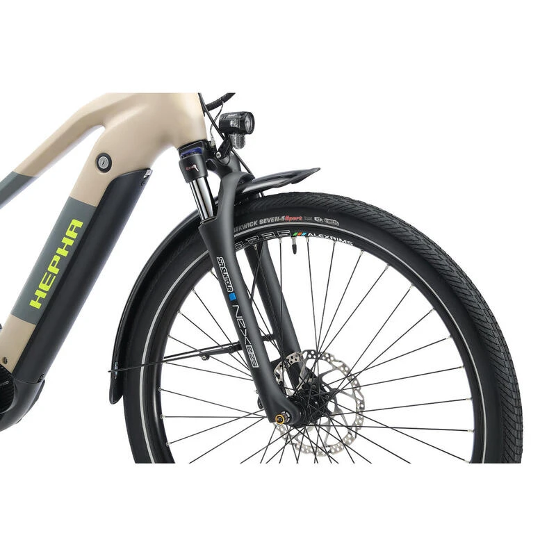 HEPHA E-bike Trekking7 Performance 708Wh 90Nm Vélo électrique Lowstep Sand – Image 3