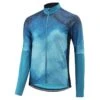 Loeffler Maillot Cyclisme Manches Longues W Bike L/S Jersey Vapor Femme - Bleu