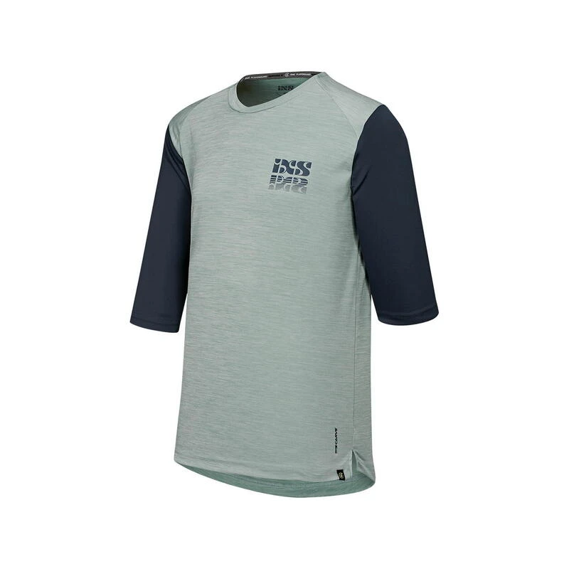 IXS Maillot De Cyclisme Manches Longues Adulte Carve X Kids Jersey Gris