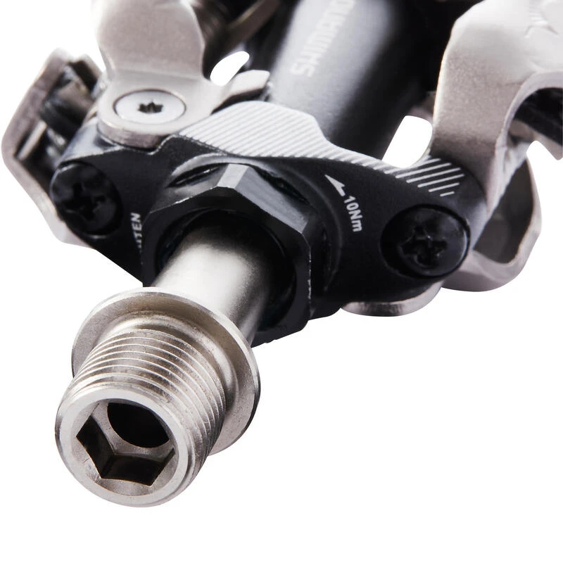 PÉDALES AUTOMATIQUES VÉLO VTT XC SHIMANO SPD DEORE XT PD-M8100 METAL – Image 3