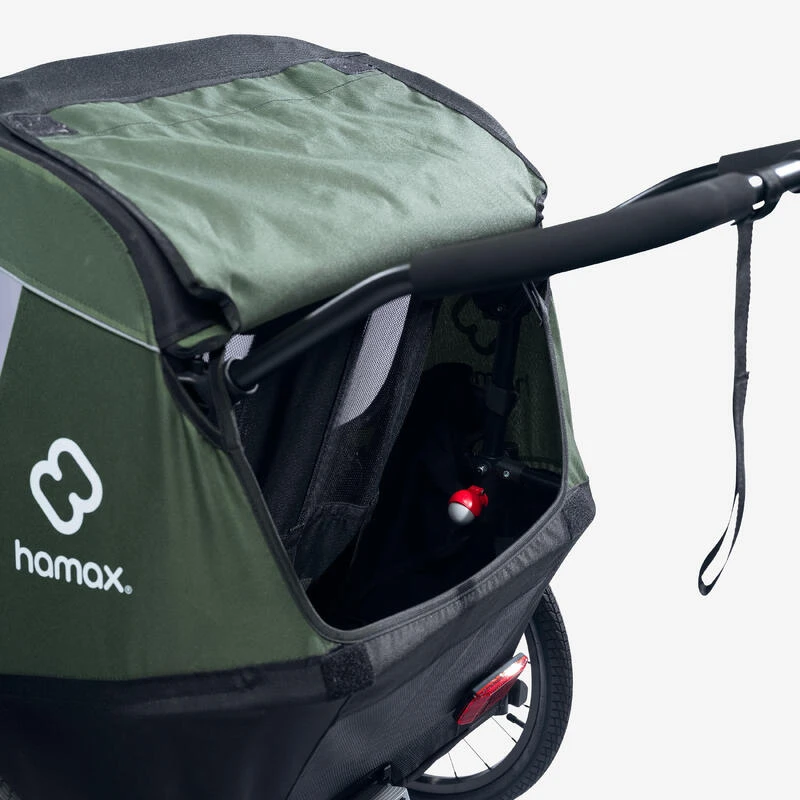 REMORQUE VELO HAMAX IXPLORER VERT – Image 4