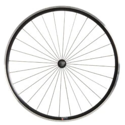 Roue Fixie 28 Pouces Avant Double Parois Noir Elops 500 Rayonnage Radial