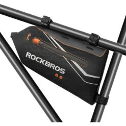 ROCKBROS Sacoche Cadre Vélo Imperméable Pratique Sac Guidon Vtt Tube 3,5L Haute Qualité