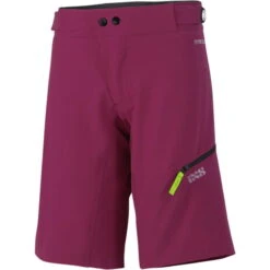 IXS Short Pour Femmes Carve - Aubergine