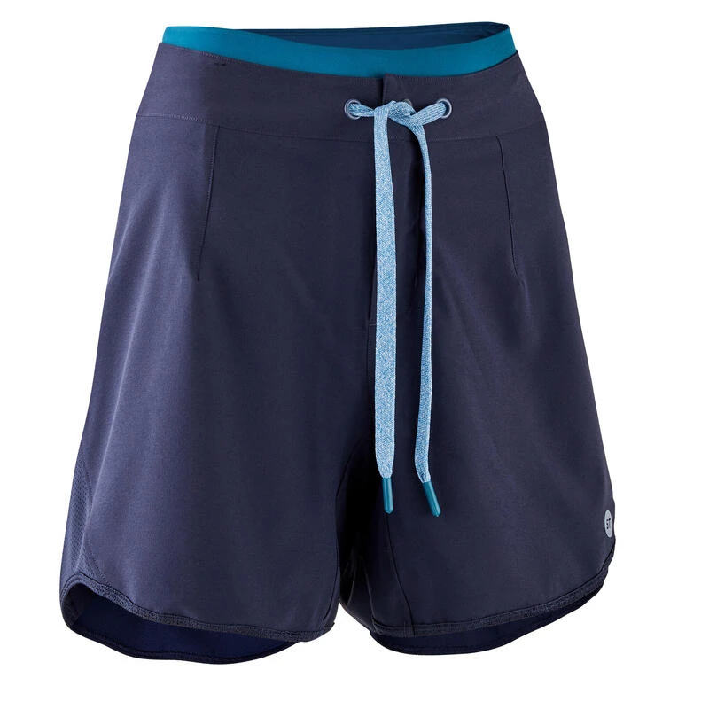 Rockrider SHORT VTT ST 500 FEMME BLEU