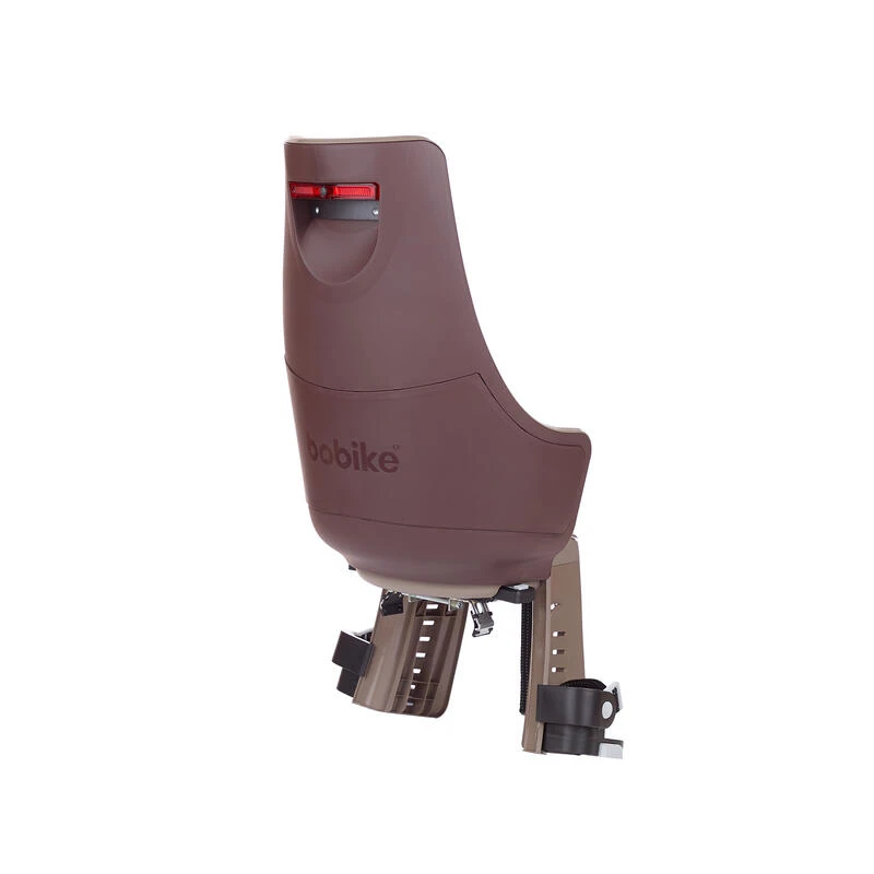 Bobike Siège Arrière Pour Vélo Exclusive Maxi Plus Porte-bagages Coffee Brown Avec LED – Image 4