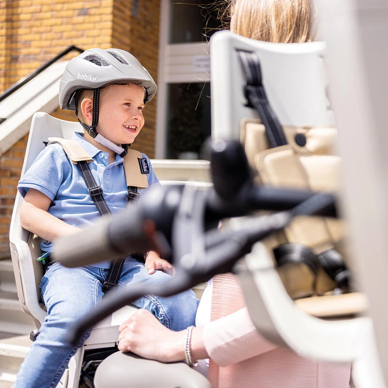 Bobike Siège Arrière Pour Vélo Exclusive Maxi Plus Porte-bagages Coffee Brown Avec LED – Image 7