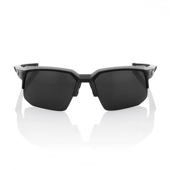 100% SPEEDCOUPE - Polished Black - Grey PEAKPOLAR Lens – Image 2