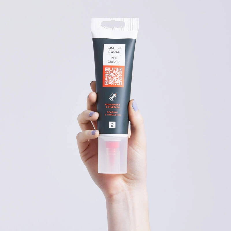 Decathlon TUBE GRAISSE ROUGE VELO – Image 4