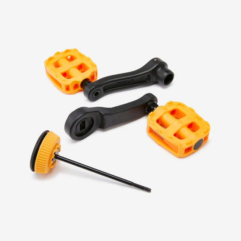 BTWIN VELO ENFANT 2EN1 DRAISIENNE 3-5 ANS 14 Pouces - DISCOVER 500 Rose – Image 4