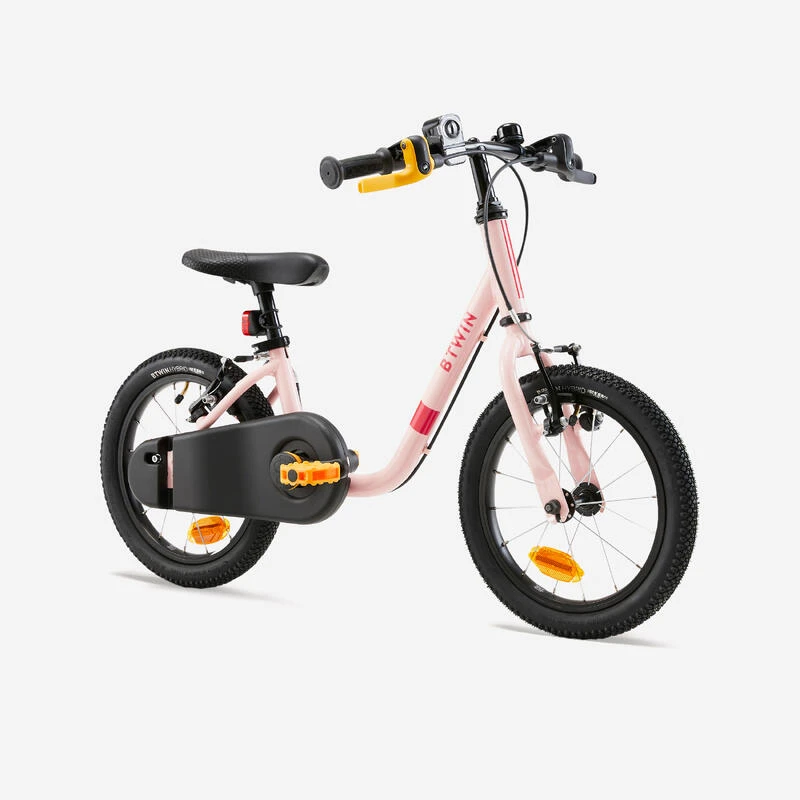 BTWIN VELO ENFANT 2EN1 DRAISIENNE 3-5 ANS 14 Pouces - DISCOVER 500 Rose – Image 6