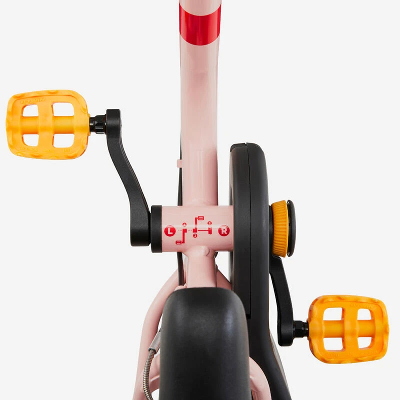 BTWIN VELO ENFANT 2EN1 DRAISIENNE 3-5 ANS 14 Pouces - DISCOVER 500 Rose – Image 7