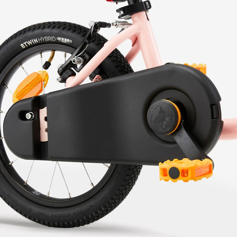 BTWIN VELO ENFANT 2EN1 DRAISIENNE 3-5 ANS 14 Pouces - DISCOVER 500 Rose – Image 8