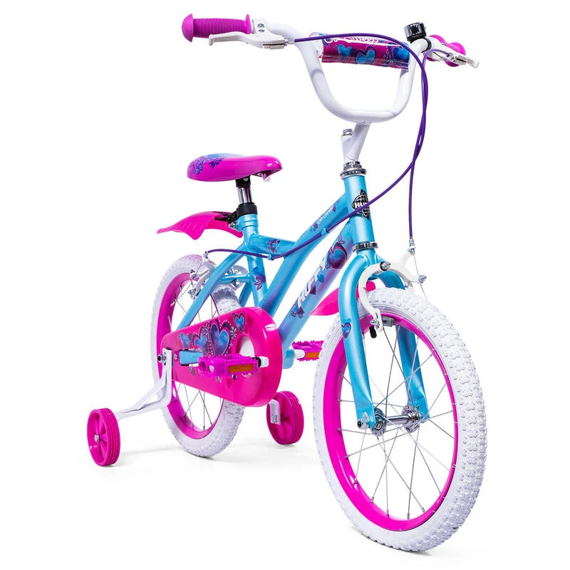 Vélo Fille Huffy So Sweet 16 Pouces Bleu Ciel Pour Enfants 5-7 Ans – Image 3