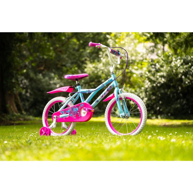 Vélo Fille Huffy So Sweet 16 Pouces Bleu Ciel Pour Enfants 5-7 Ans – Image 5