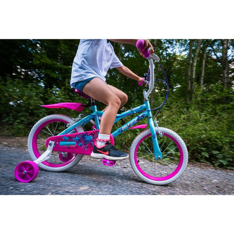 Vélo Fille Huffy So Sweet 16 Pouces Bleu Ciel Pour Enfants 5-7 Ans – Image 7