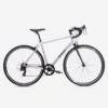 VELO ROUTE HOMME CYCLOTOURISME RC100 GRIS