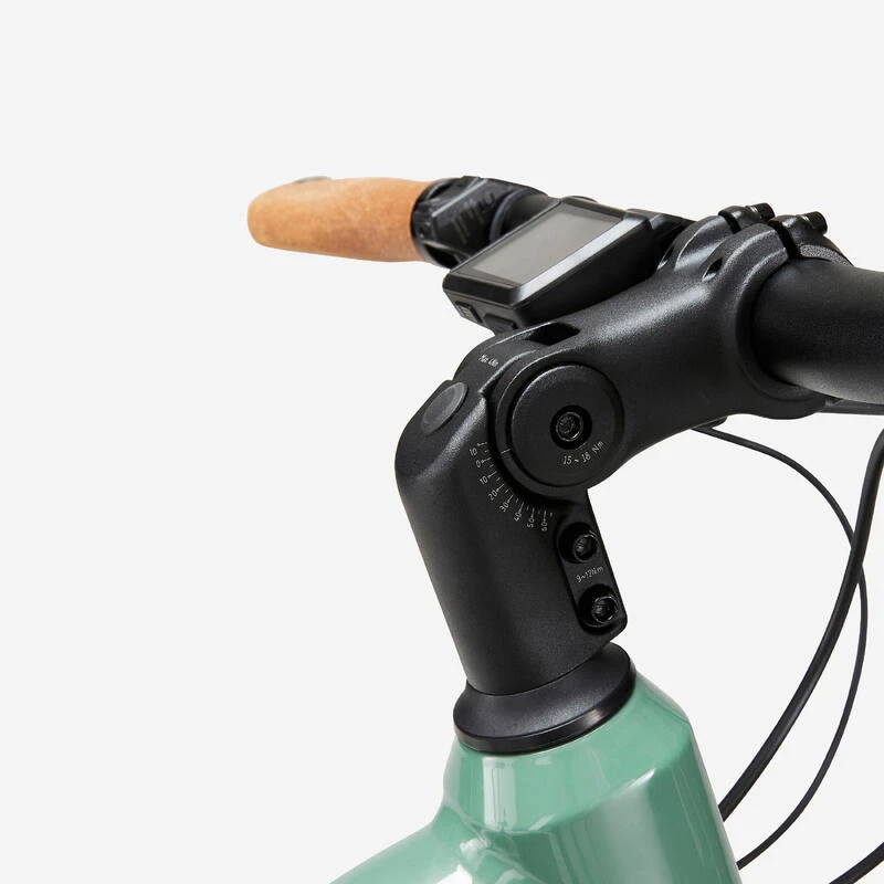 Rockrider Vélo Tout Chemin électrique à Moteur Central - Cadre Bas - E-actv 500 Vert – Image 6