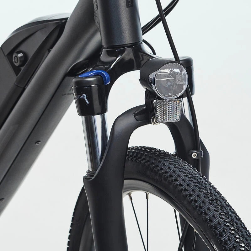 Vélo Tout Chemin électrique - Cadre Haut - Riverside 520 E Gris – Image 3