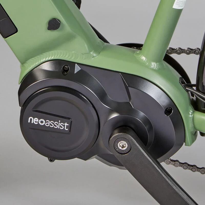 Vélo Tout Chemin électrique - NEOMOUV RAIPON 2- Kaki – Image 6