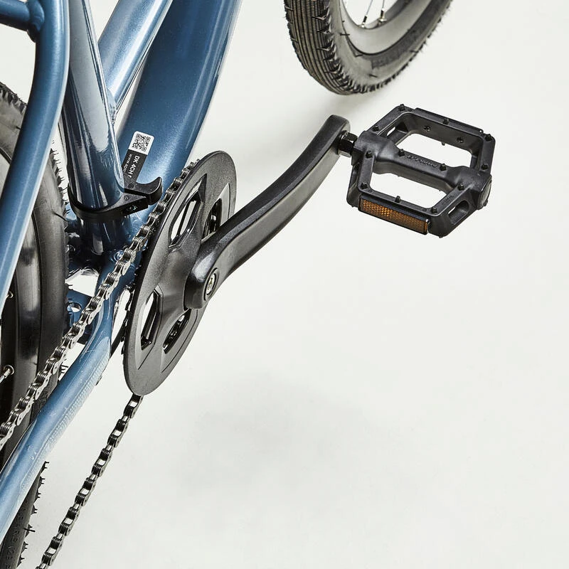 VELO TOUT CHEMIN RIVERSIDE 500 ENJAMBEMENT BAS Bleu Tempête – Image 9