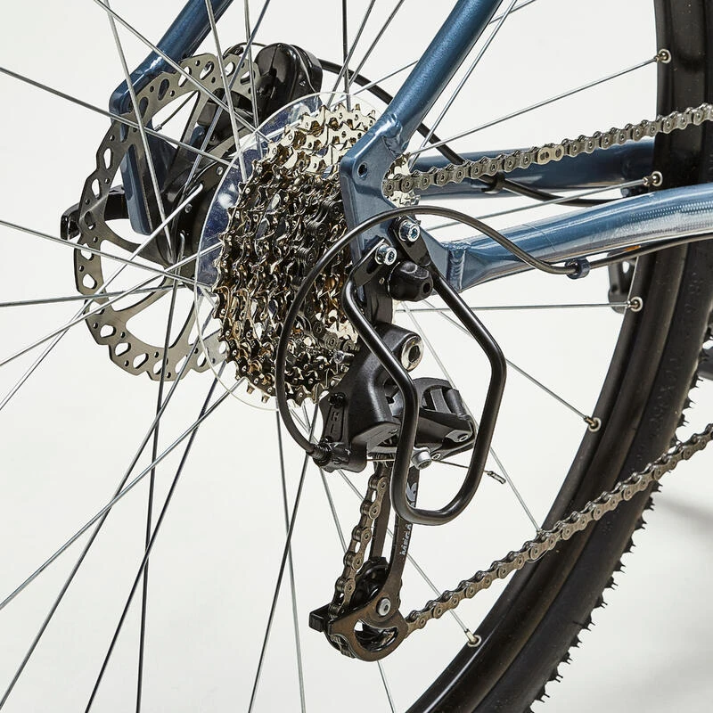 VELO TOUT CHEMIN RIVERSIDE 500 ENJAMBEMENT BAS Bleu Tempête – Image 10