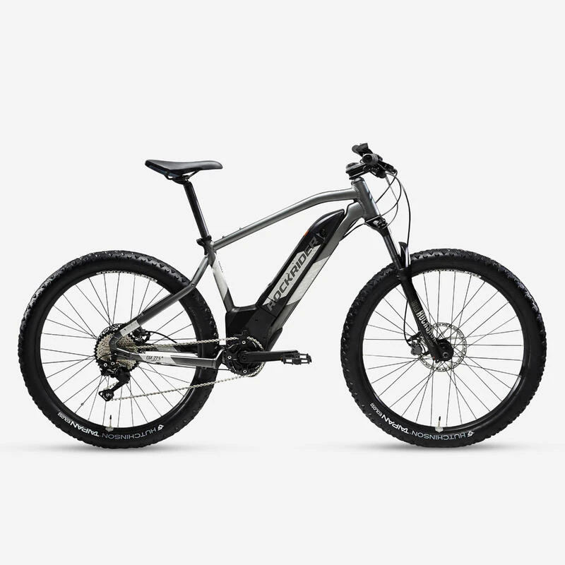 Rockrider Vélo VTT électrique Semi-rigide 27'5"+, E-ST 900 Gris