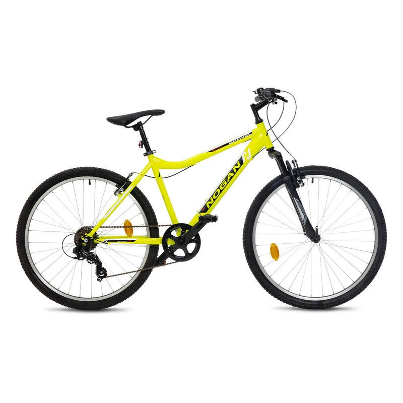Vélo VTT Enfant Nogan Gravel GO Suspension - 26 Pouces - Electric Yellow